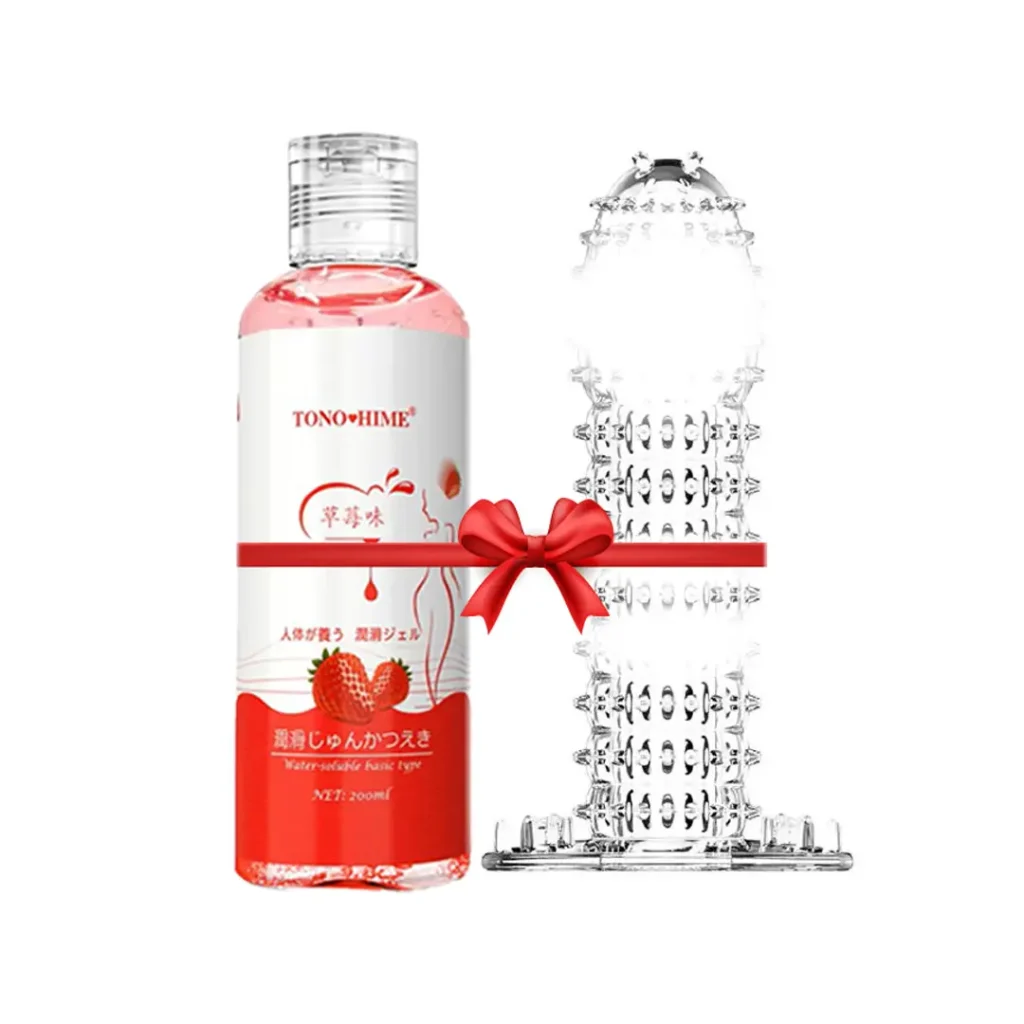 Lubricant & Magic Con*dom Combo
